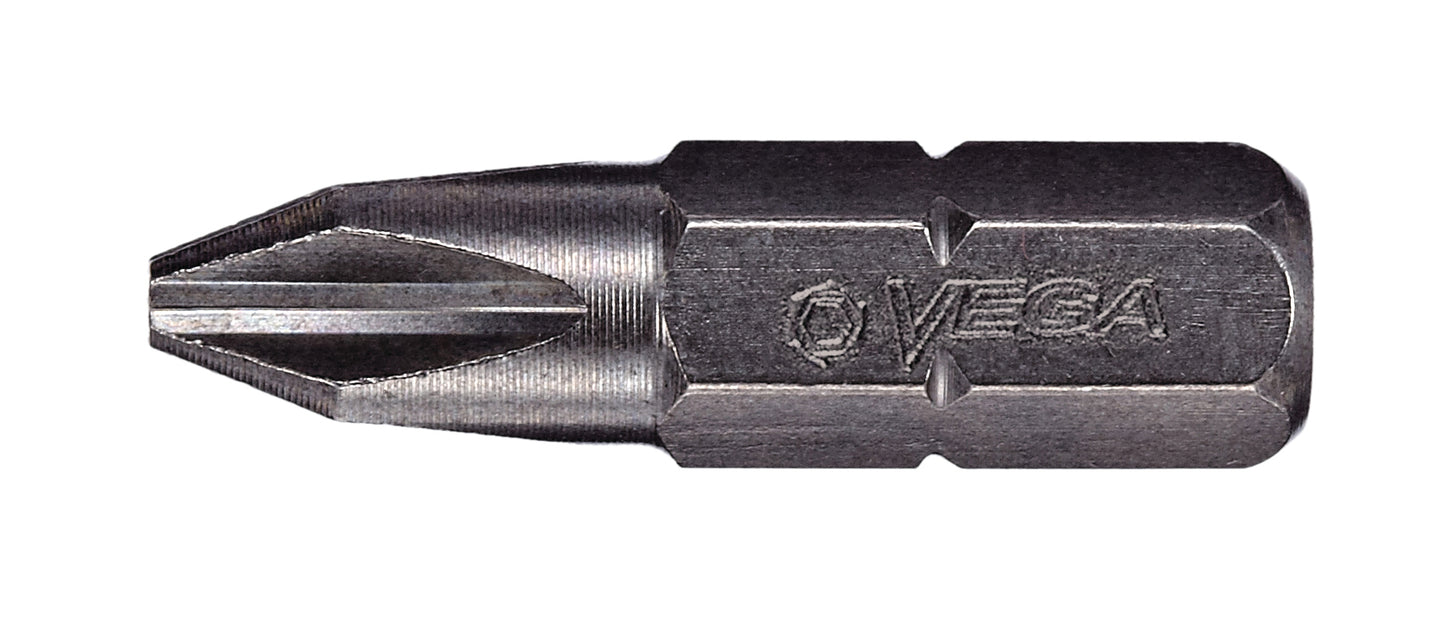Phillips #3 Insert Bit x 1-1/4 inch Bull Nose