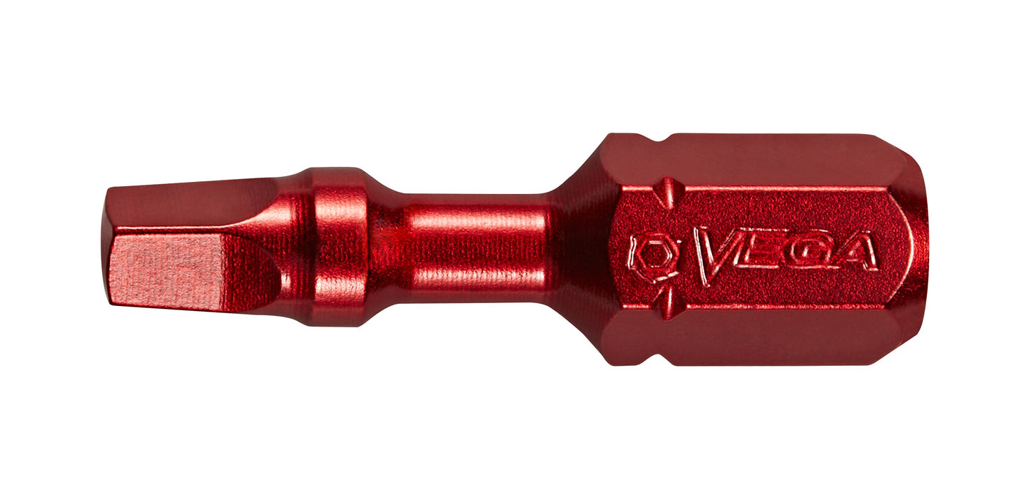 Square #2 Insert Bit x 1 inch Red