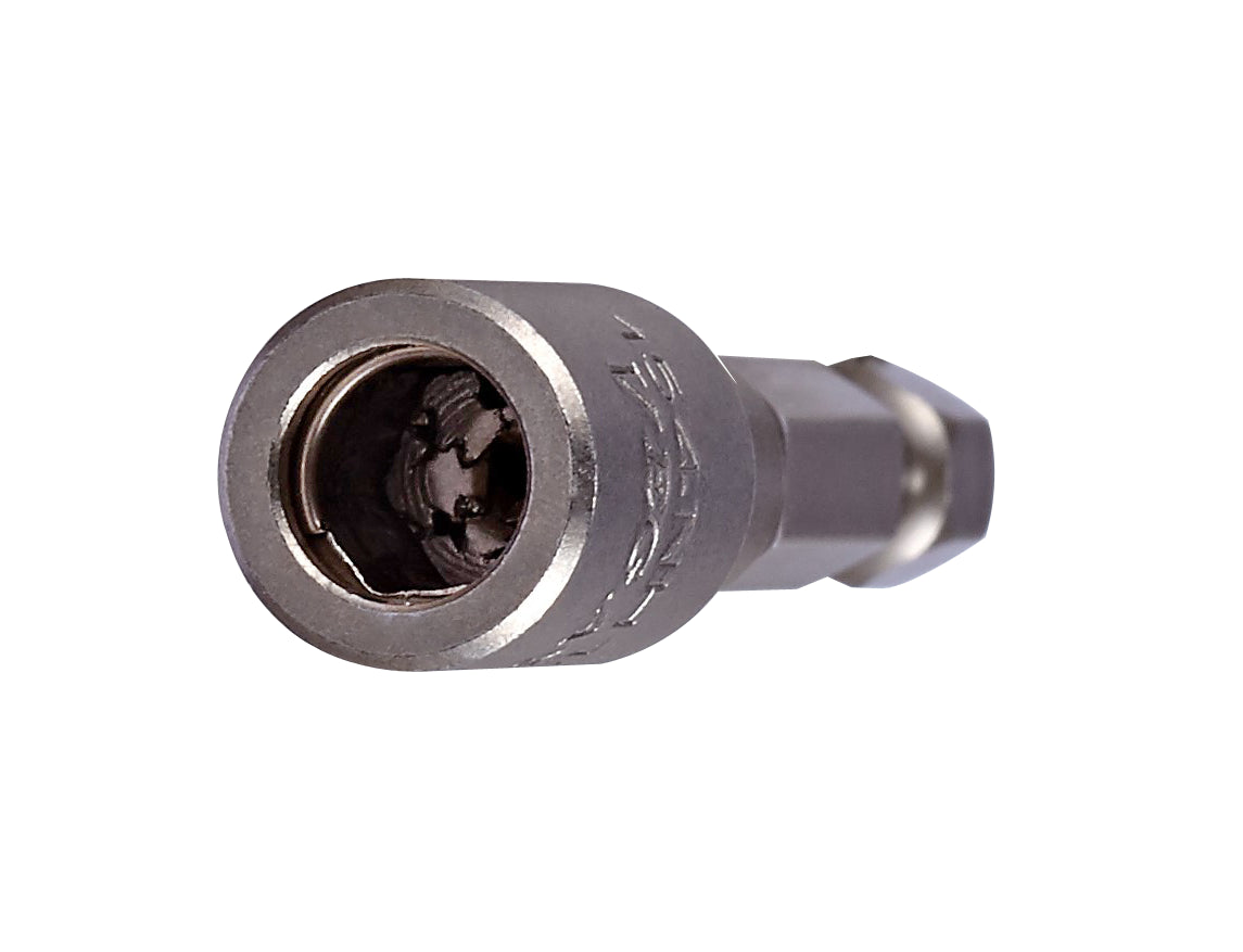 Non-Magnetic Bit Holder 1pc w/ C-Ring x 2-1/8 inch