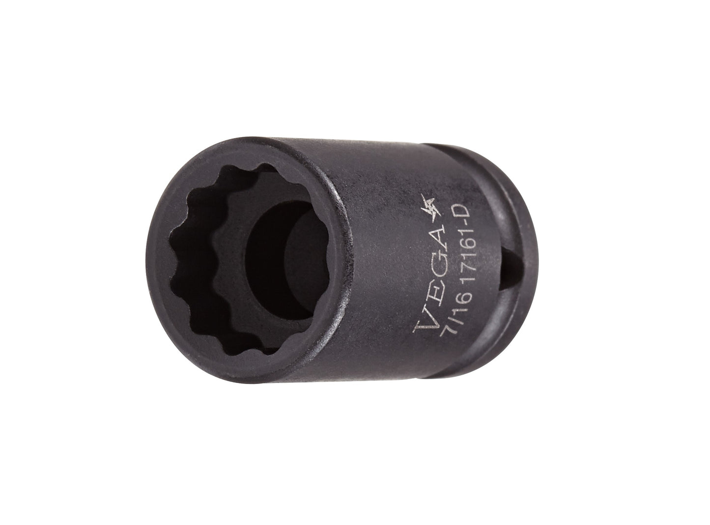 1/4 Square Drive 7/16 12pt Impact Socket Standard Length
