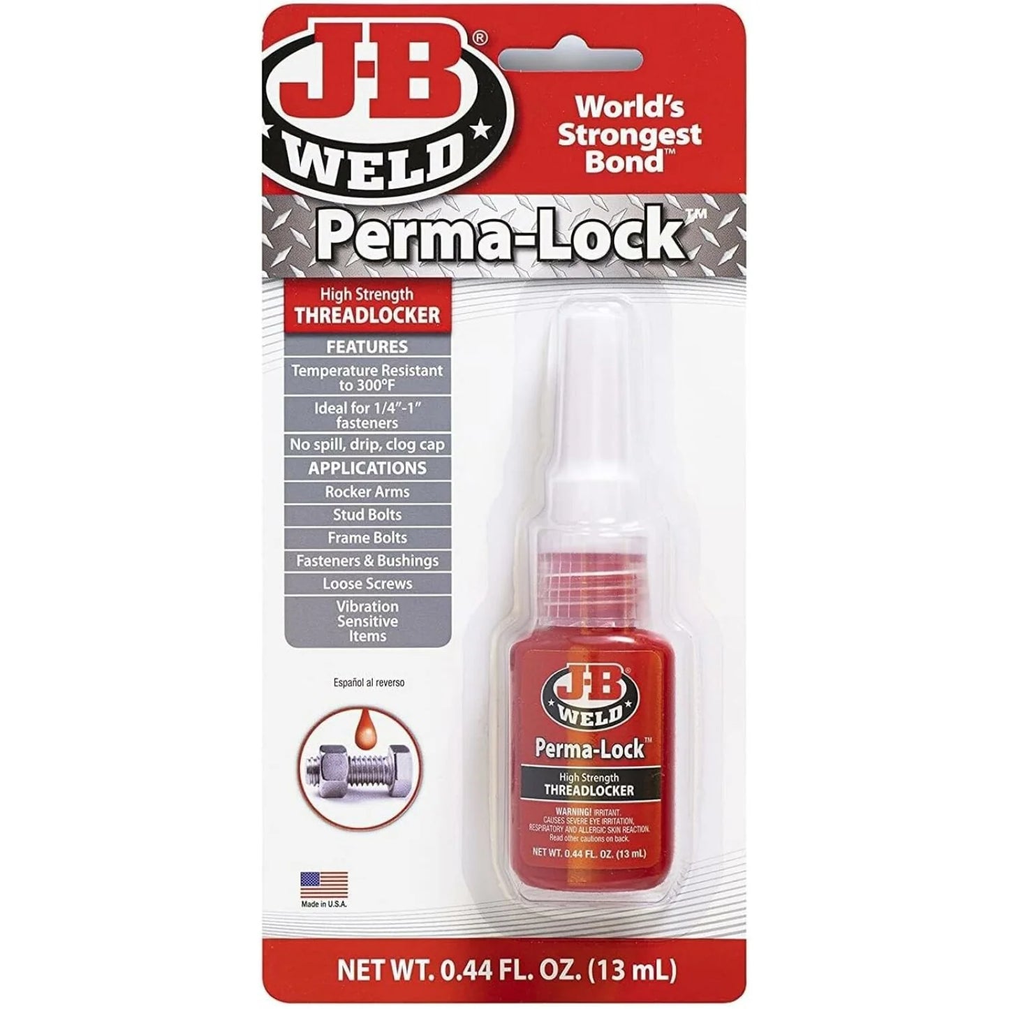 J-B Weld Perma-Lock High Strength Threadlocker