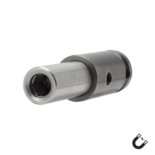 1/4 x 3/8 Square Driveive Bit Holder w/ C-Ring x 1-3/8 inch