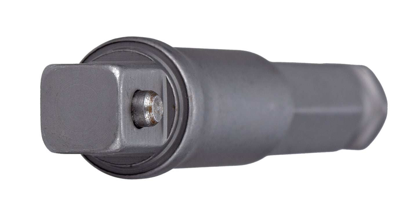 1/2 x 7/16 Hex Adapter x 3 inch Pin Lock