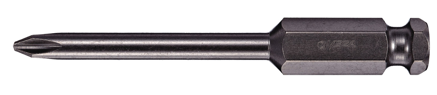 Phillips #3 Power Bit x 3-1/2 inch - 7/16 Hex Shank