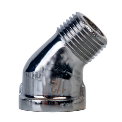 45 deg Street Elbow 1/2 CHROME LF 45 STREET ELBOW