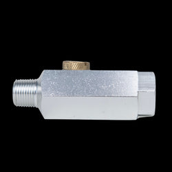 Air Line Lubricator 1/4 FNPT + 1/4 MNPT Air Line Lubricator