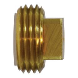 Square Plug 3/4 GARDEN HOSE SQUARE HEAD PLUG Brass
