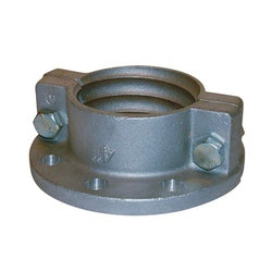 BUCHANAN RUBBER Split Flange 10"SPLIT FLANGE ALUM FOR MAT.HAND.