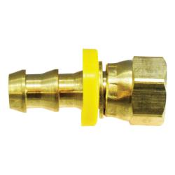 CHAMPION BRASS Swivel Connector 1 X 1 GRIP-ON HB to JIC FEM, SWVL