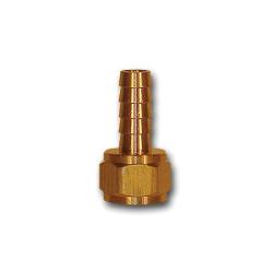 MID-AMERICA FITTINGS Rigid Adapter 1/2 X 1/4 FEMALE HOSE BARB Brass