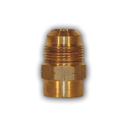 MID-AMERICA FITTINGS Adapter 1/2FFL X 1/4MFL FLARE ADAPTER Brass