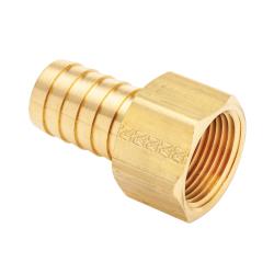 MID-AMERICA FITTINGS Rigid Adapter 3/8HID X 1/2FPT LF FE H/BARB Brass