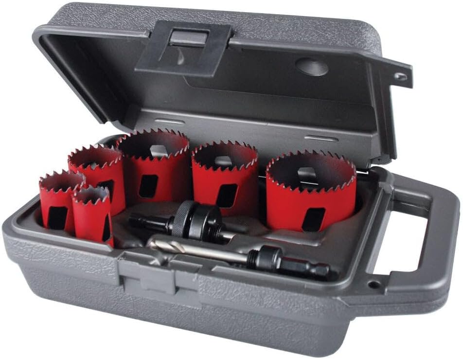 Morse 8 pc. Electrician's Hole Saw Kit