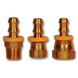 MID-AMERICA FITTINGS Adapter 3/4X3/4 MA/FL HOSE BARB Brass