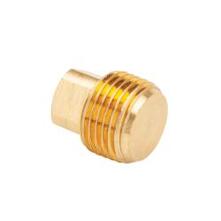 MID-AMERICA FITTINGS Slotted Head Plug 1/8 LF SLOTTED HEAD PIPE PLUG