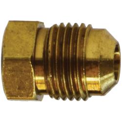 Plug 1/4 FLARE PLUG Brass