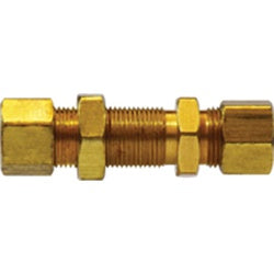 Bulkhead Union 3/8 BULKHEAD COMPRESSION UNION