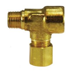 Adapter Tee 1/8 X M X 1/8 F X 1/4 COMP TEE