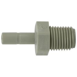 Adapter 1/2 X 1/2 PLSTC STEM X MIP ADPT