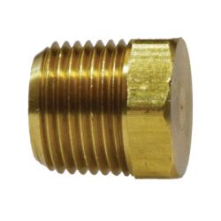 Cored Hex Head Plug 3/4 MIP CORED HEX HD PLUG Brass