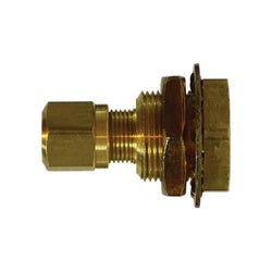 Bulkhead Adapter 1/2 OD X 7/8-20 UNF X 3/8-18 FIP