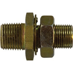Bulkhead Adapter 1/2 X3/4-16 X 1/4 BULKHEAD FITTING