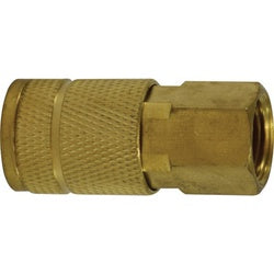 Parker Tru Coupler 3/8 FIP PARKER TRU BRASS COUPLER