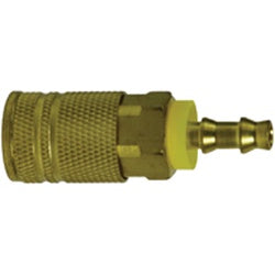 Industrial Interchange Push-On Hose Coupler 1/4P-ON HB IND INTER. BRASS CPLR