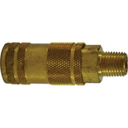 Lincoln Interchange Coupler 1/4MIP LINCOLN INTER. BRASS CPLR