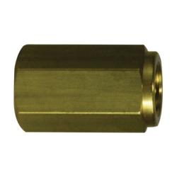 Hex Cap 3/8 FEMALE BSPP N-PLTD HEX CAP Brass