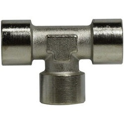 Tee 1/4 FEMALE BSPP N-PLTD TEE