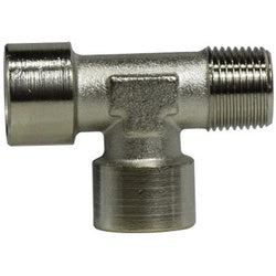 Run Tee 1/4X1/4X1/4 BRASS MALE RUN BSPP Brass