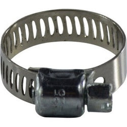 Miniature Worm Gear Clamp #5 300 SERIES 7/16=11/16 ID