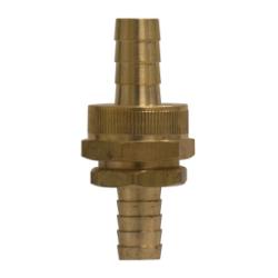 Coupling Set 1/2 GH SHORT SHANK SET W/ HEX NUT Brass