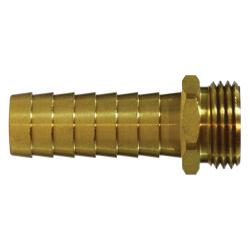 Straight Male End Hex Adapter 1 X 1 HB X MALE NPSH 2" SHANK ADAPT