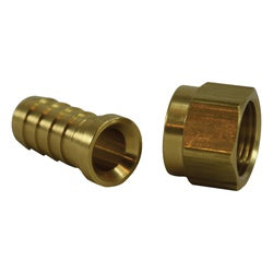 Adapter 1/4 X 1/4 HB X FEM 45/37 FL SWVL AB1953 Brass