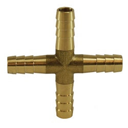 Pipe Cross 3/8 BARB CROSSES
