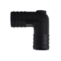 90 deg Elbow 3/4 BLACK POLY HB UNION ELBOW