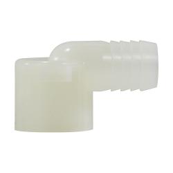 90 deg Elbow 1/2 X 3/4 HB X FIP WHT NYLN ELB