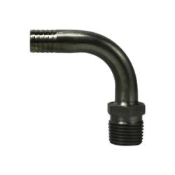 Elbow 3/8 SS BARB X MIP ELBOW