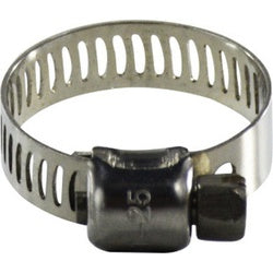 Miniature Worm Gear Clamp #16 350 SERIES 11/16=1-1/2 ID