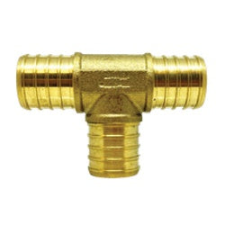 Reducing Union Tee 3/4PEX X 3/4 PEX X 1/2PEX LFBRASS TEE CE