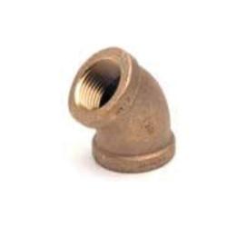 45-deg Elbow 1/8 LF DOMESTIC BRASS 45 ELBOW