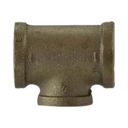 Reducing Tee 1-1/2 X 1/2 BRASS RED TEE LF