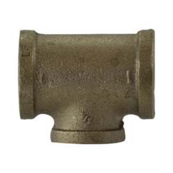 Reducing Tee 2 X 1-1/2 BRASS RED TEE LF