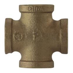 Pipe Cross 3/4 BRONZE CROSS