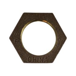 Hex Locknut 1/4 BRONZE HEX LOCKNUT
