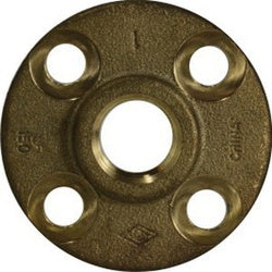 Companion Flange 1 BRASS COMP FLNG THRD LF