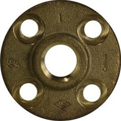 Companion Flange 4 BRASS COMP FLNG THRD LF