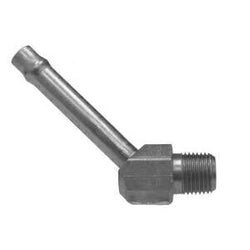 45-deg Insert Elbow 1/4X1/8 HOSEXMIP 45 BEAD INS